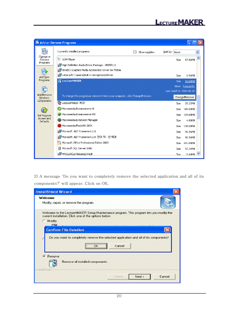 image for page HD sử dụng LectureMAKER