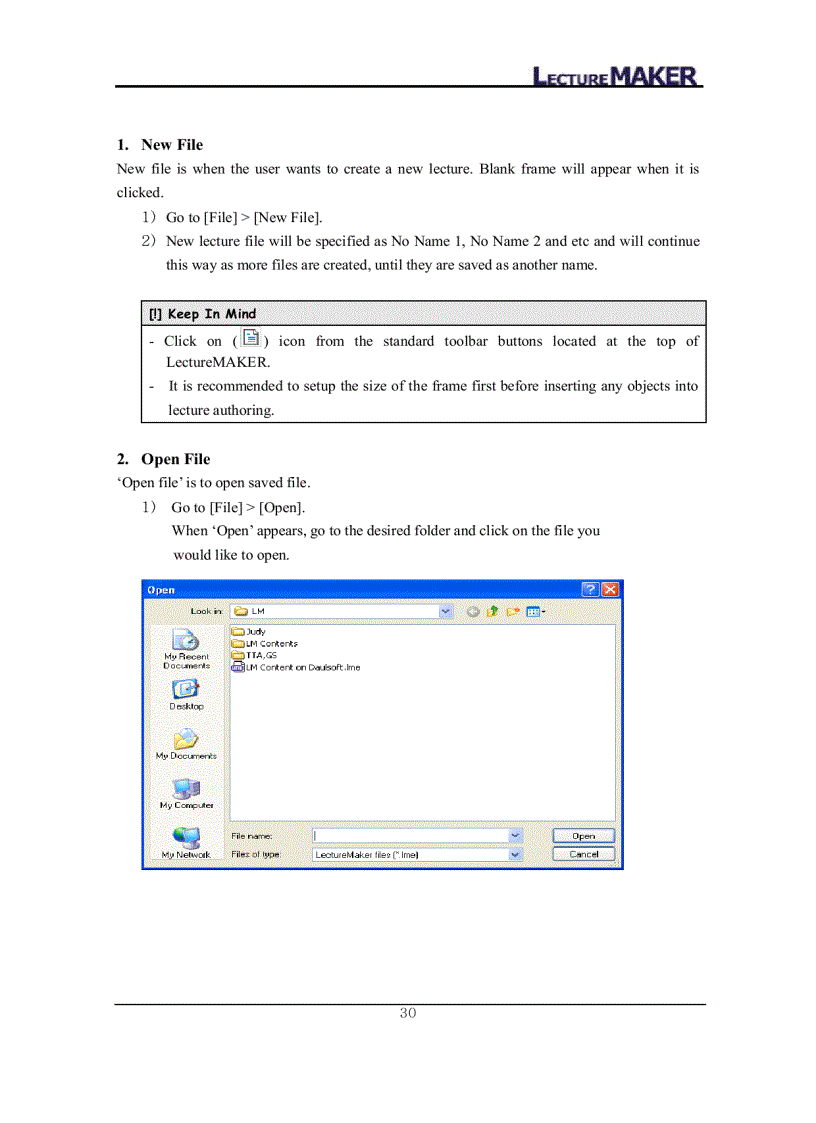 image for page HD sử dụng LectureMAKER
