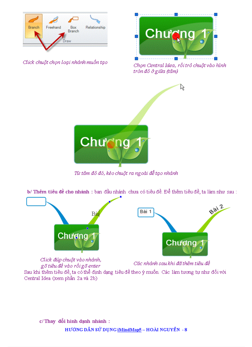 image for page HD sử dụng phần mềm iMindMap 5 Basic