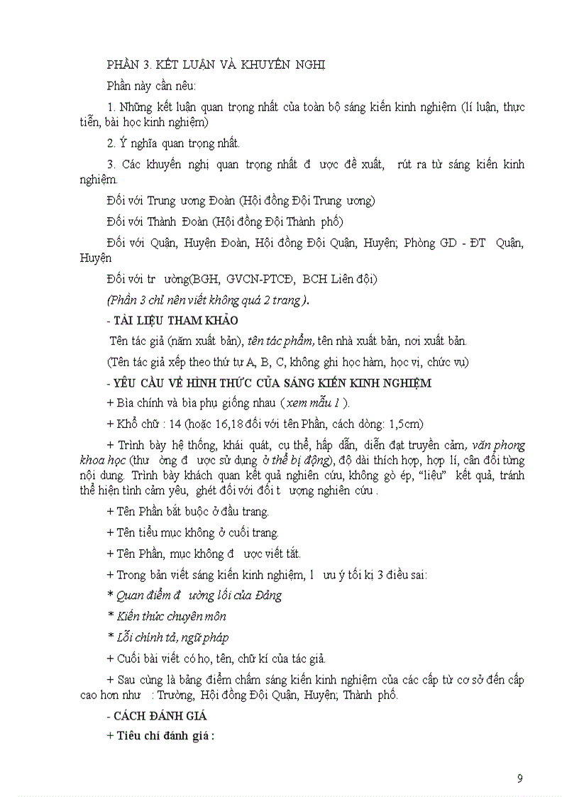 image for page HD thi đua khen thưởng công tác Đội HN