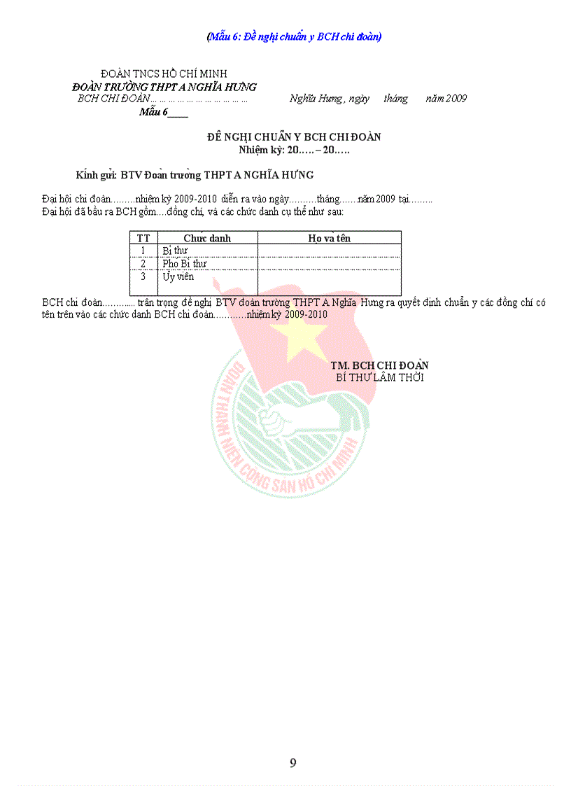 image for page HD to chuc DH cac chi doan co do