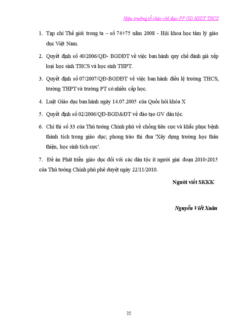 image for page Hiệu trưởng chỉ đạo giáo dục hs dân tộc