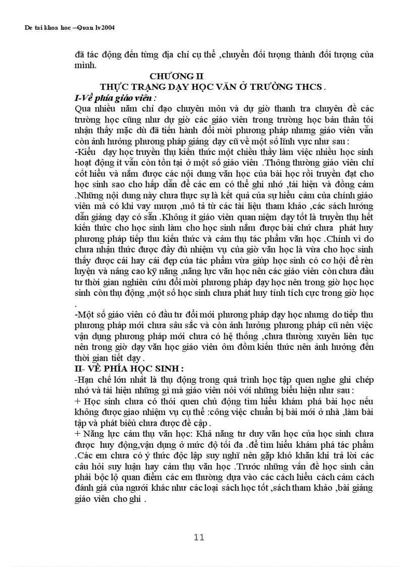 image for page Hiệu trưởng với công tác xây dựng ý thức học tập bộ môn văn cho HS THCS