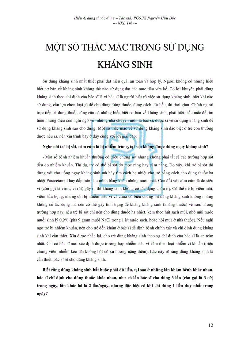 image for page Hiểu và dùng thuốc đúng