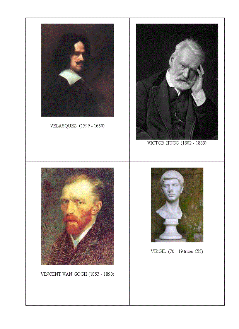 image for page Hình danh nhân thế giới