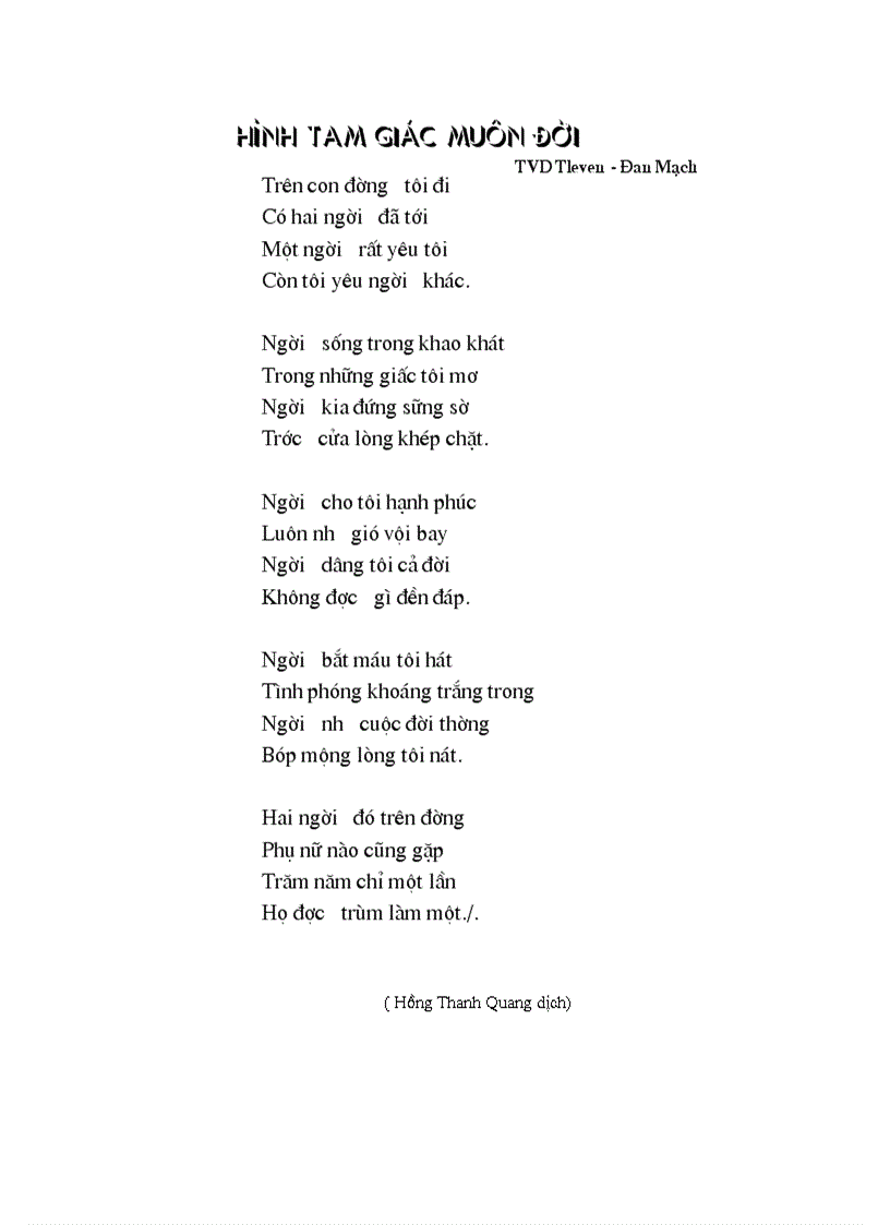 image for page Hình tam giác muôn đời