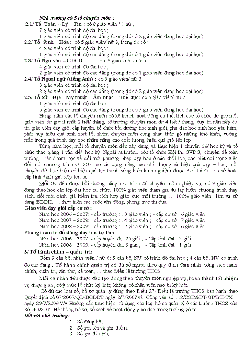 image for page Hồ sơ công nhận trường đạt chuẩn quốc gia