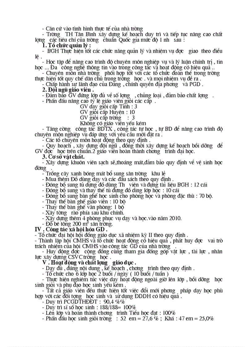 image for page Hồ sơ công nhận trường TH chuẩn MD I