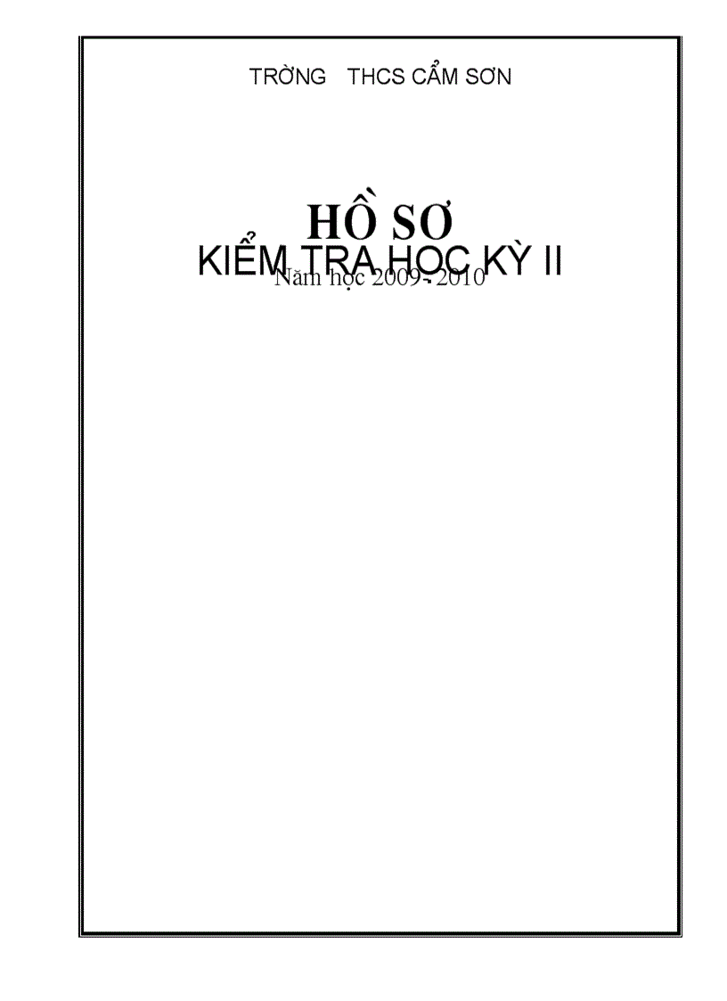 image for page Hồ sơ kthk 1 2 năm học 2009 2010