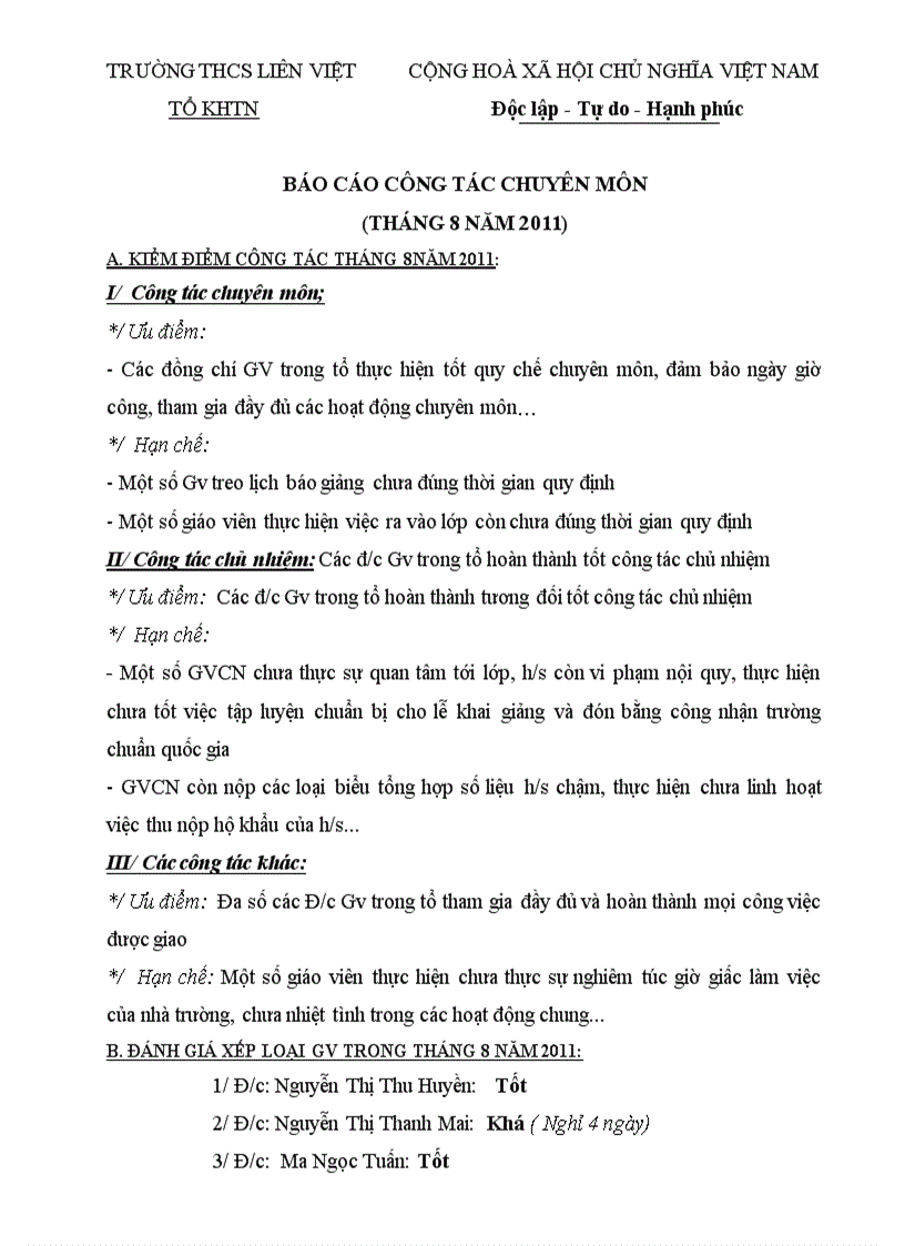 image for page Hồ sơ tổ khtn