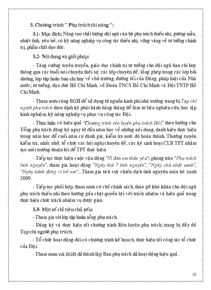 image for page Hồ sơ tổng phụ trách Thực hiện theo hướng dẫn HĐĐ TƯ Mới nhất