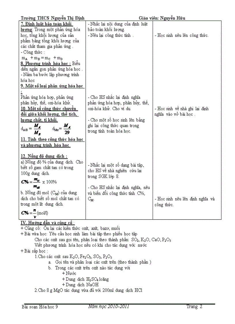 image for page Hóa học giáo án