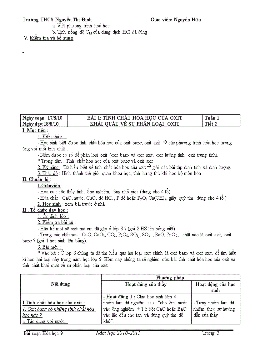 image for page Hóa học giáo án