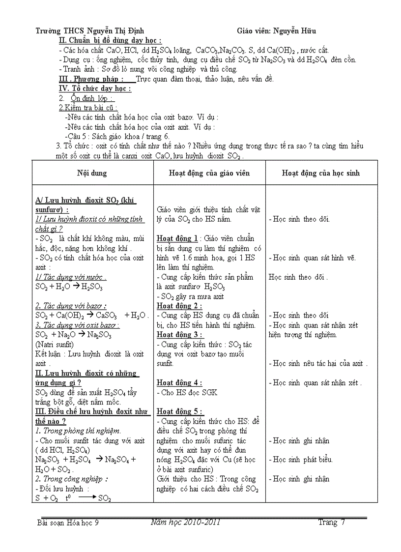 image for page Hóa học giáo án