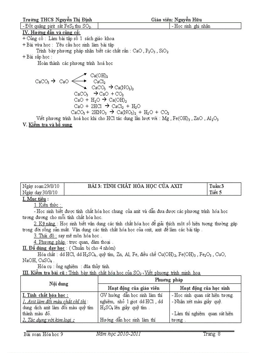 image for page Hóa học giáo án
