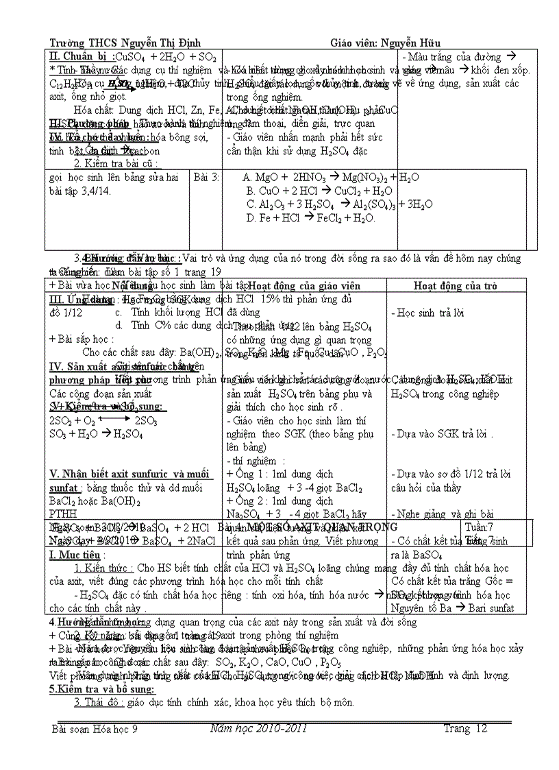 image for page Hóa học giáo án