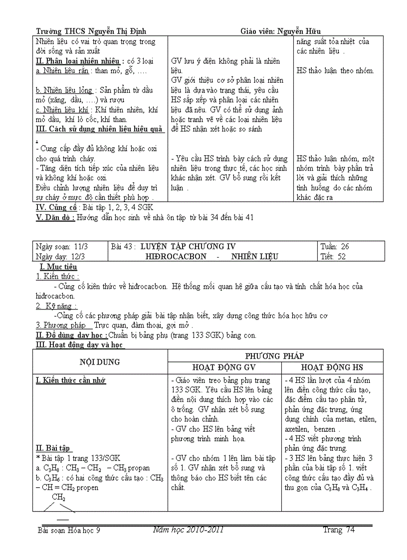 image for page Hóa học giáo án