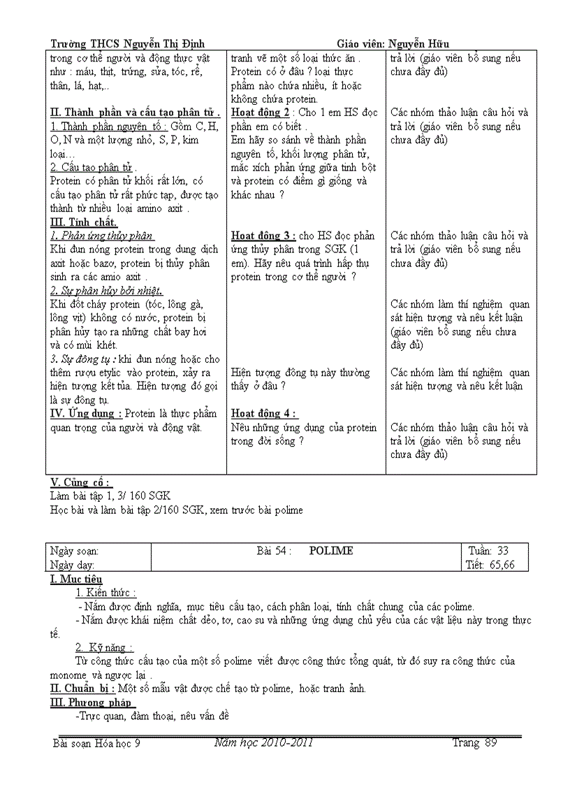 image for page Hóa học giáo án