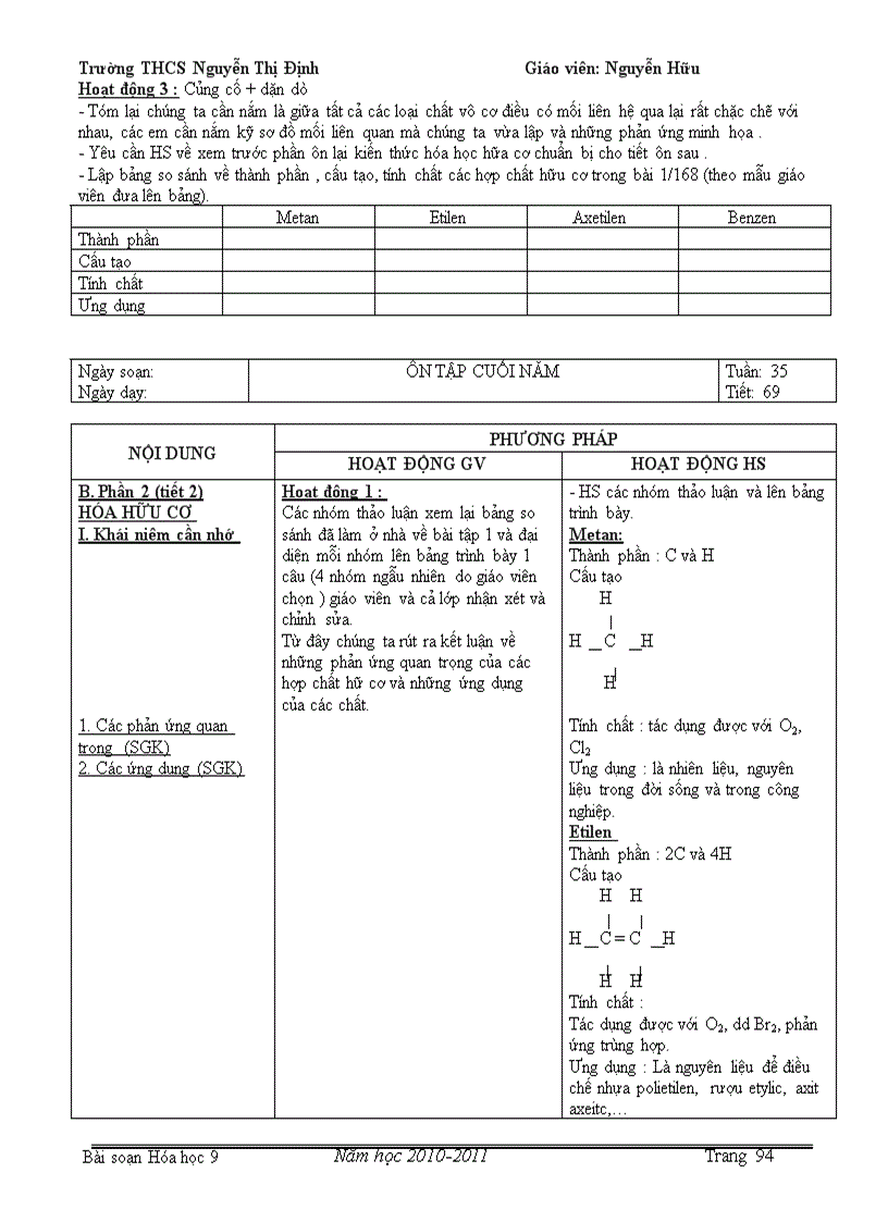 image for page Hóa học giáo án