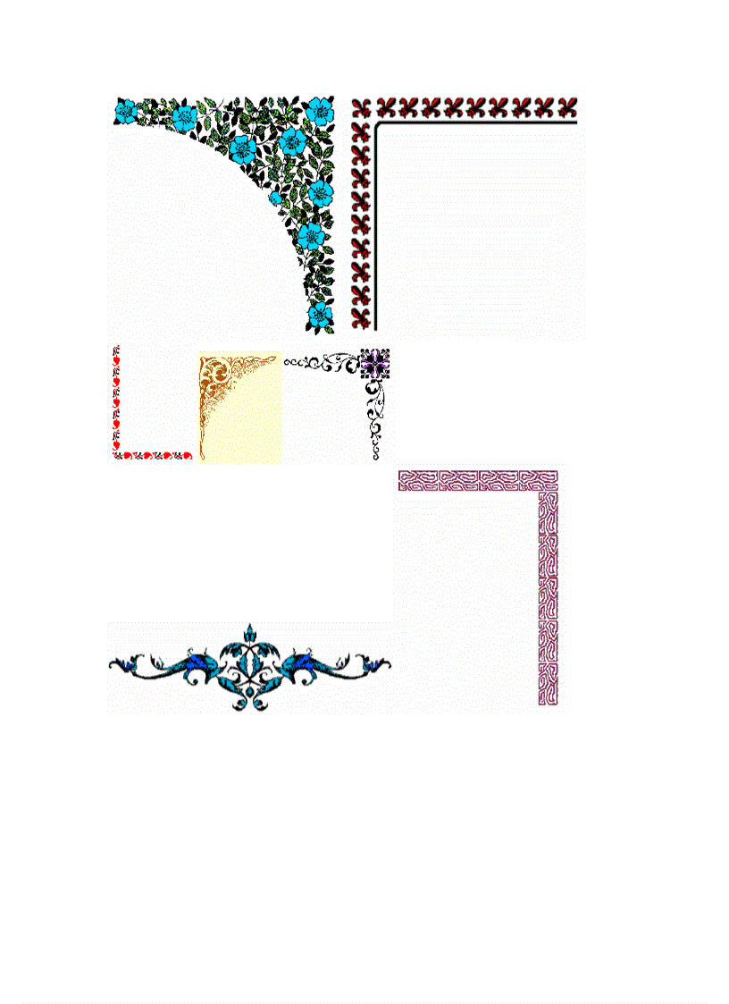 image for page Họa tiết trang trí khung bia