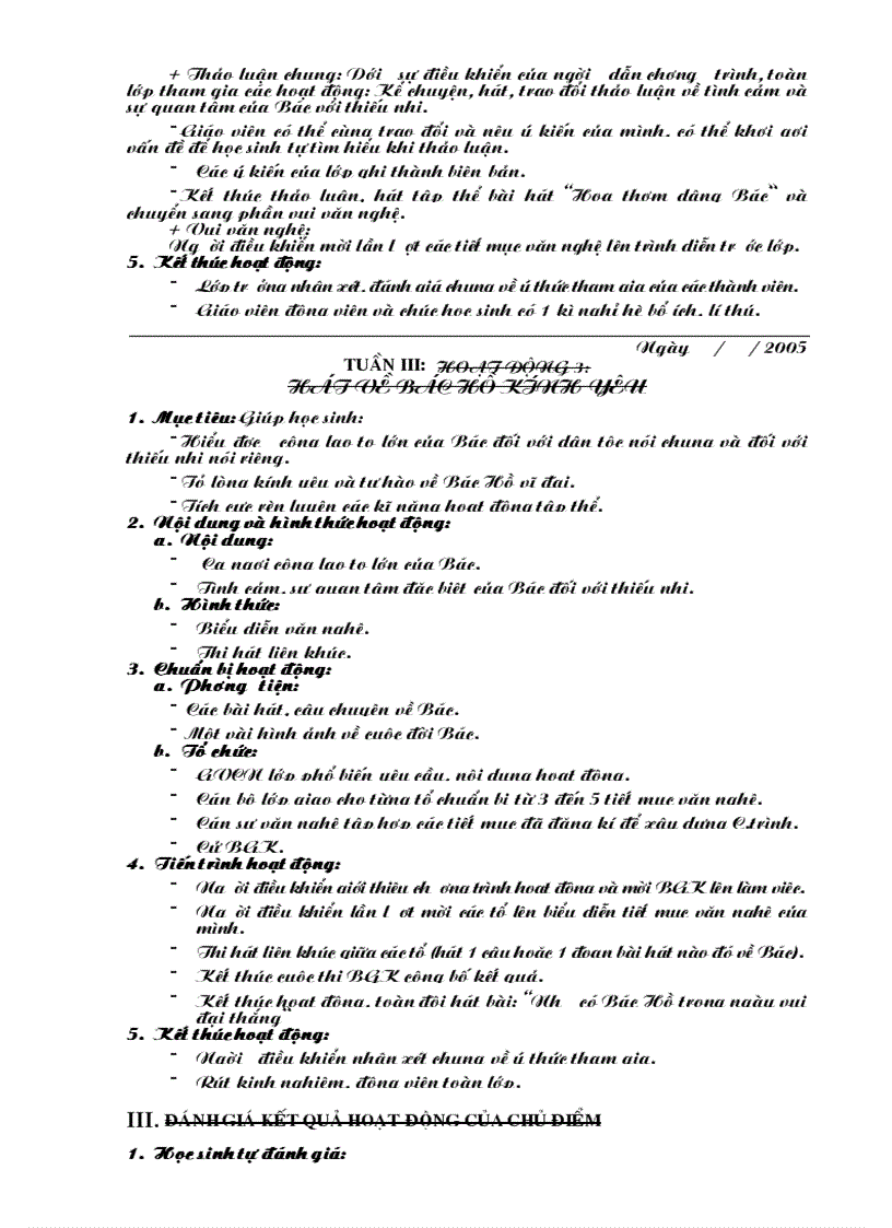 image for page Hoạt động Ngoài Giờ lên lớp đây bà con ơi