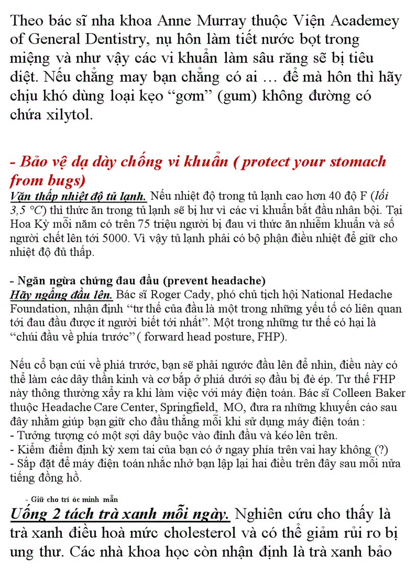 image for page Học bí quyết để có sức khỏe tốt