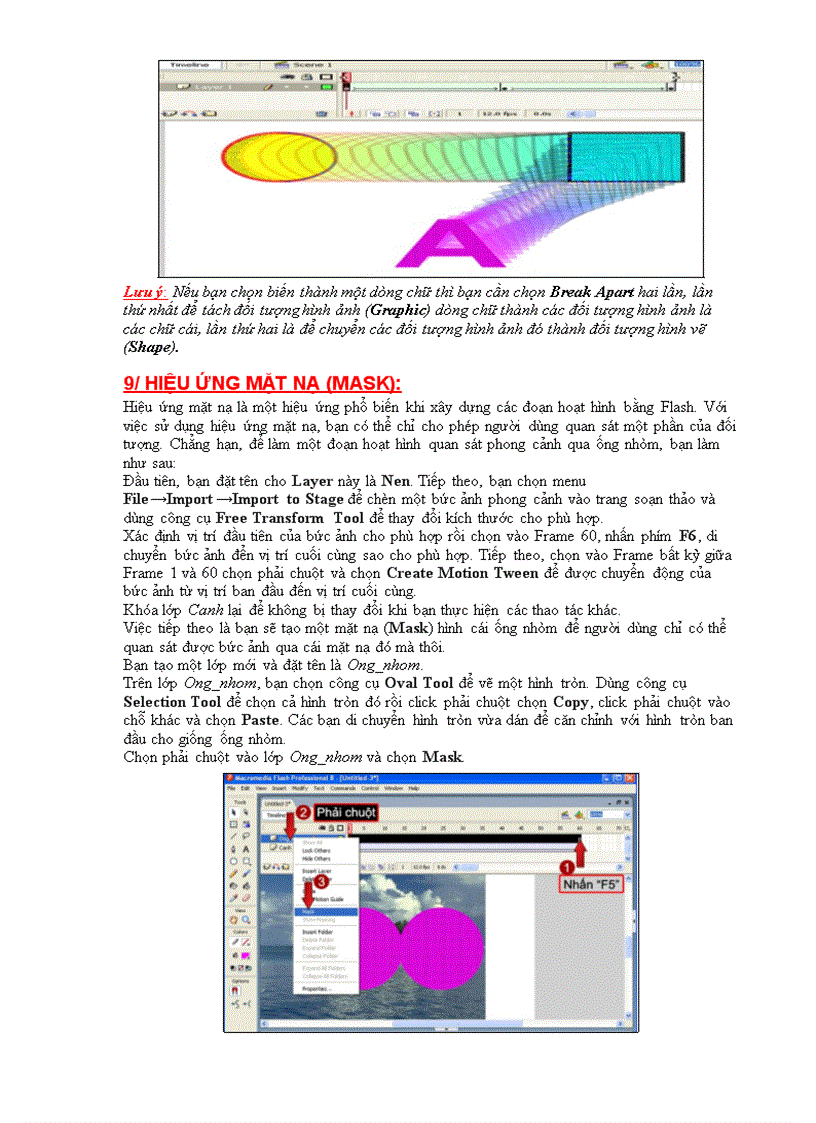 image for page Học Flash cơ bản