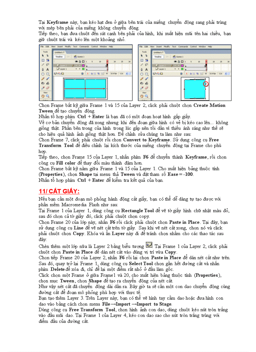 image for page Học Flash cơ bản
