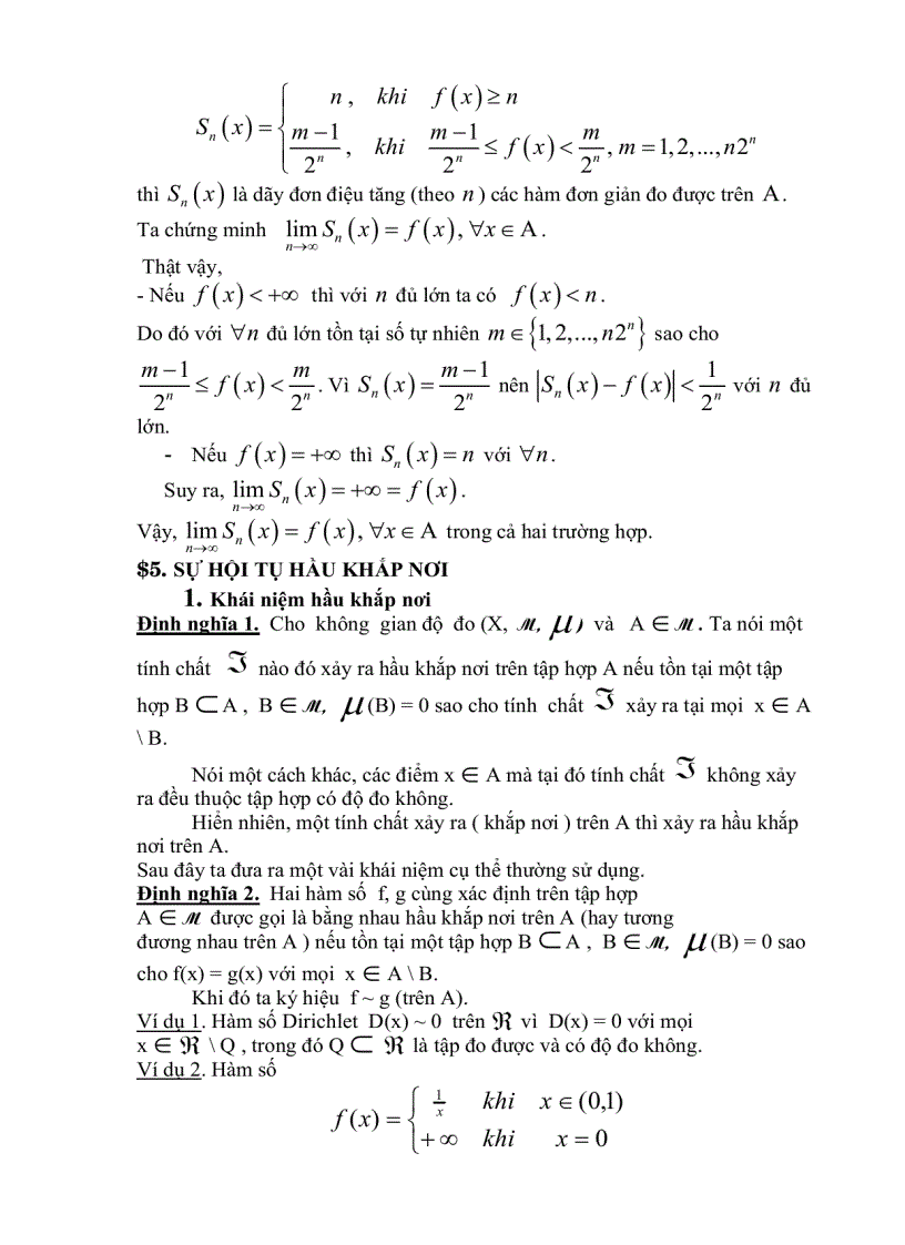 image for page Học phần độ đo tích phân