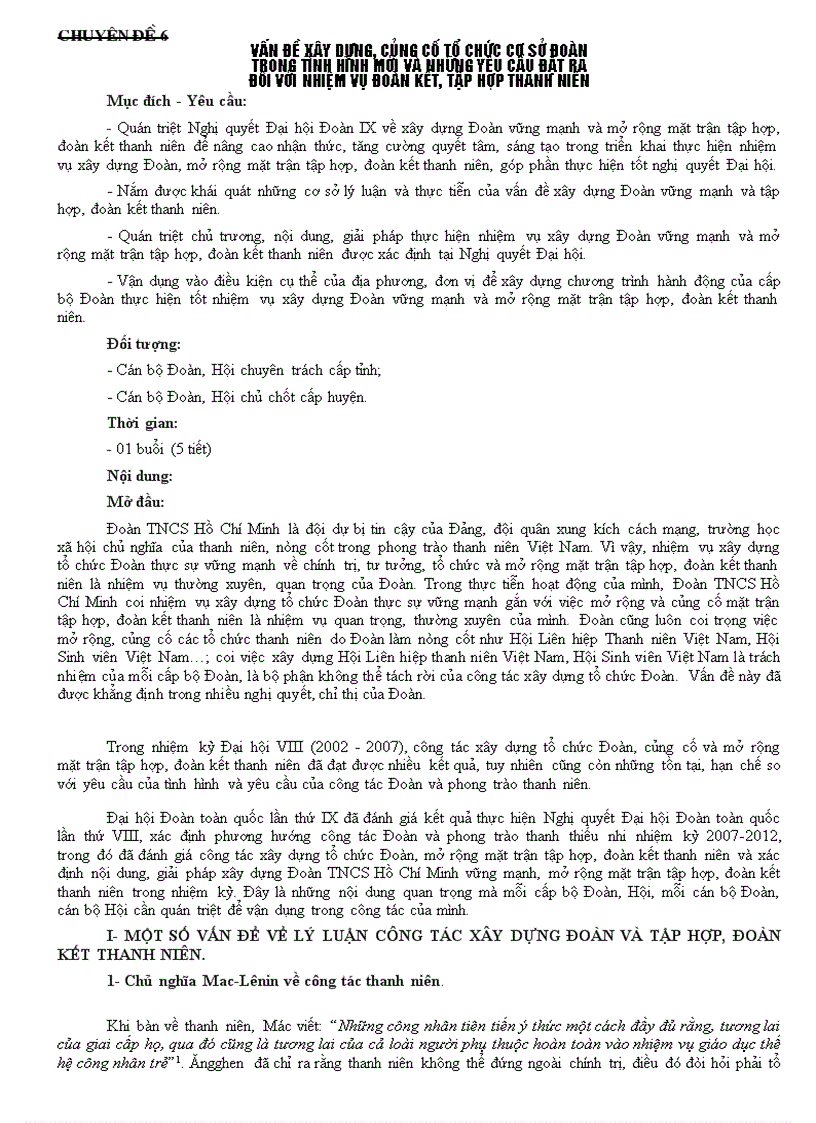 image for page Học tập NQ IX của Đoàn chuyên đề 6