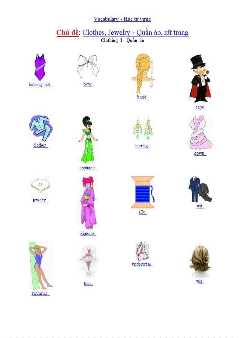 image for page Học từ vựng bằng hình ảnh