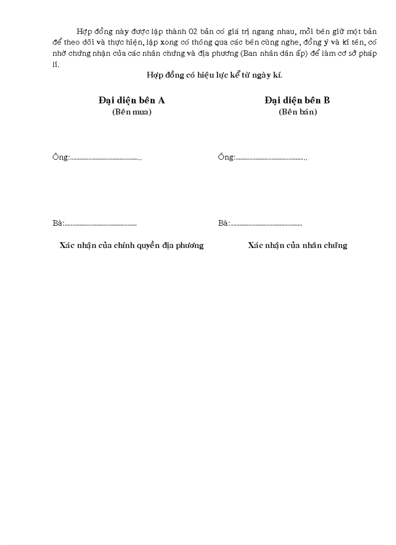 image for page Hop dong ban dat