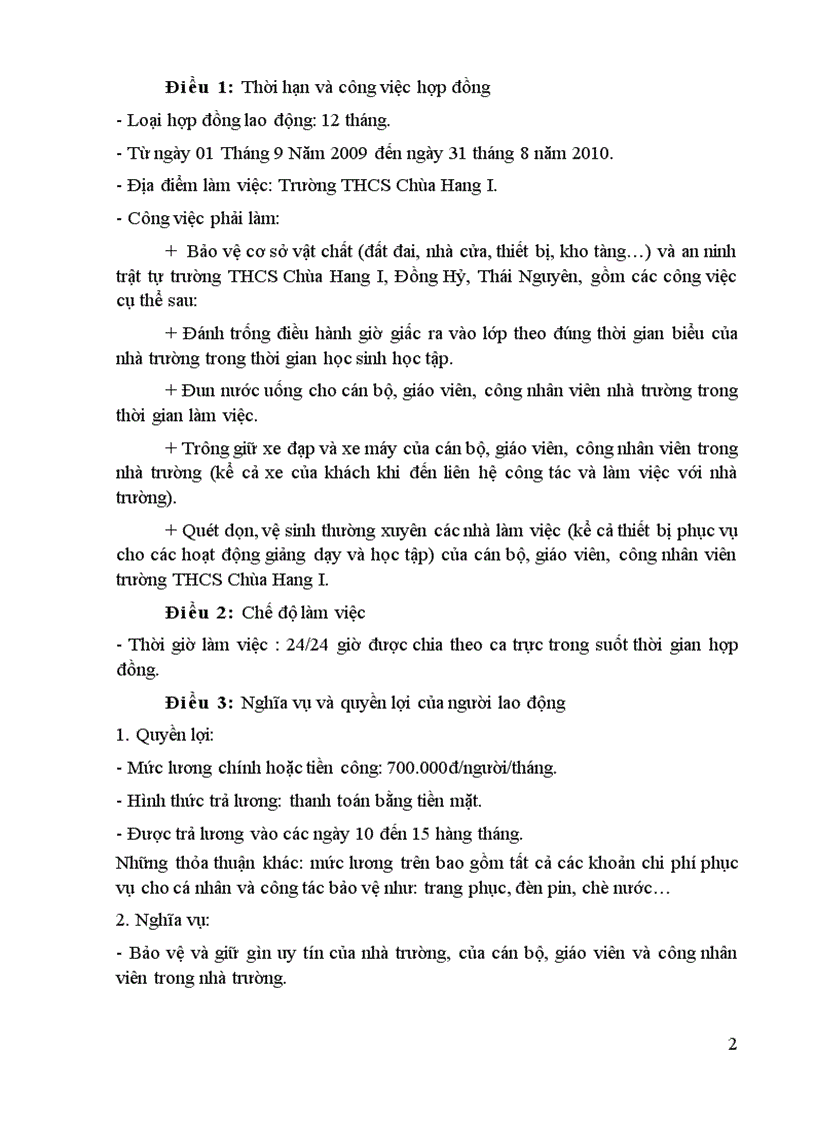 image for page Hợp đồng bảo vệ trường học