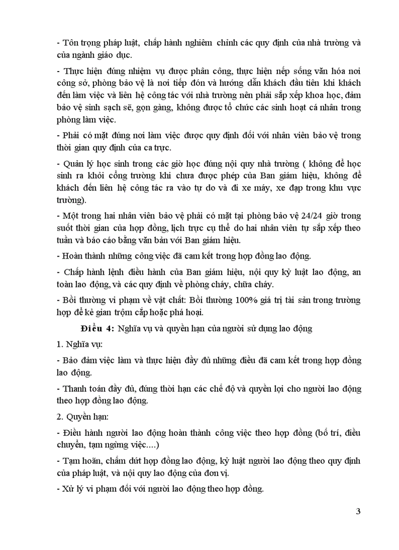 image for page Hợp đồng bảo vệ trường học