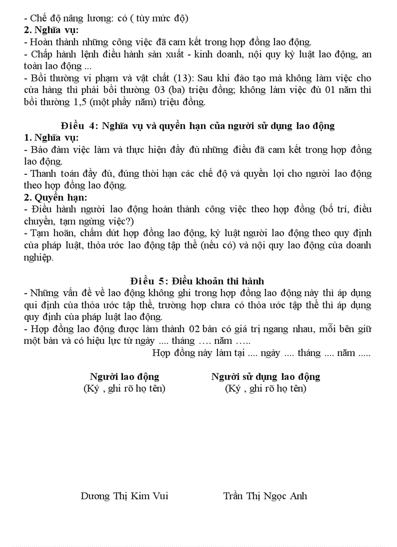 image for page Hop dong lao dong mẫu