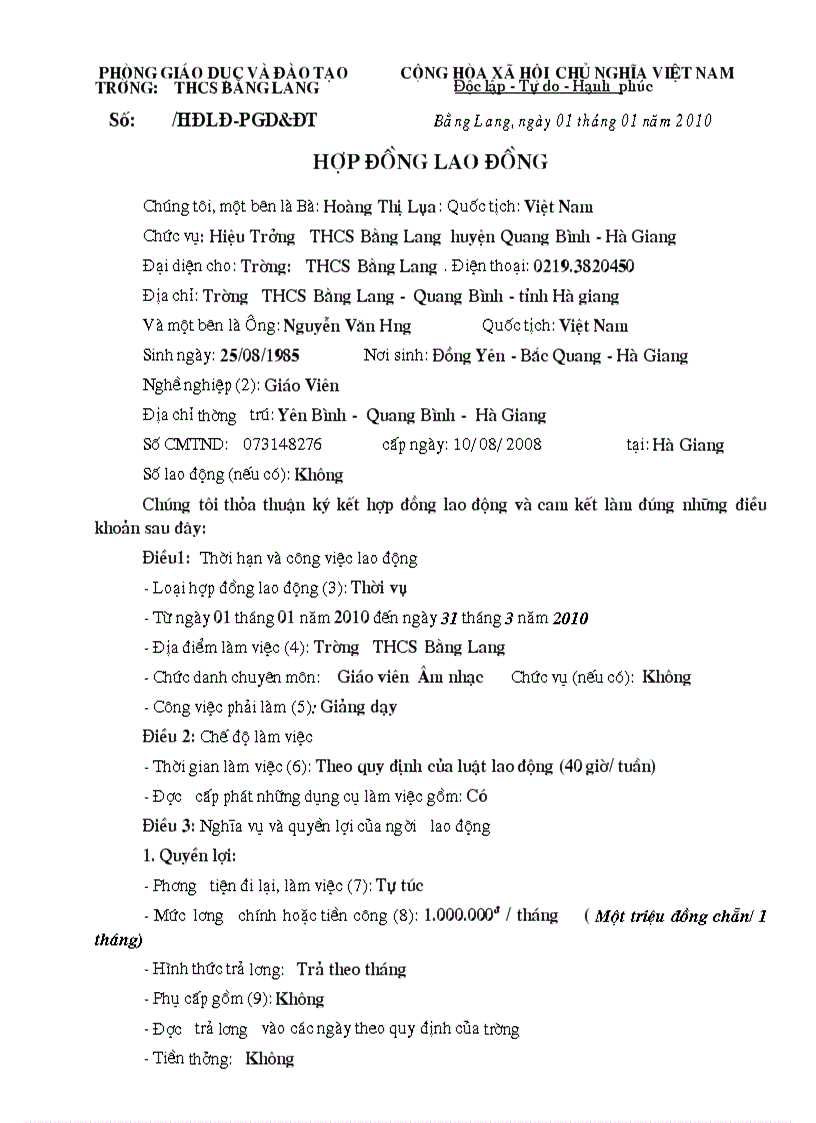 image for page Hop dong lao dong moi 2010