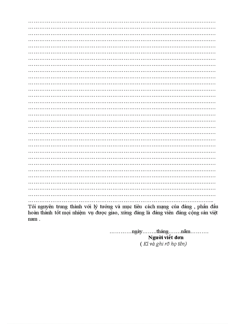image for page Hso ket nạp Đảng