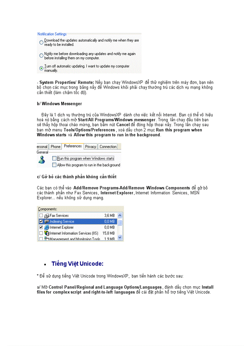 image for page Hướng dẫ cài đặt và sử dụng Win XP