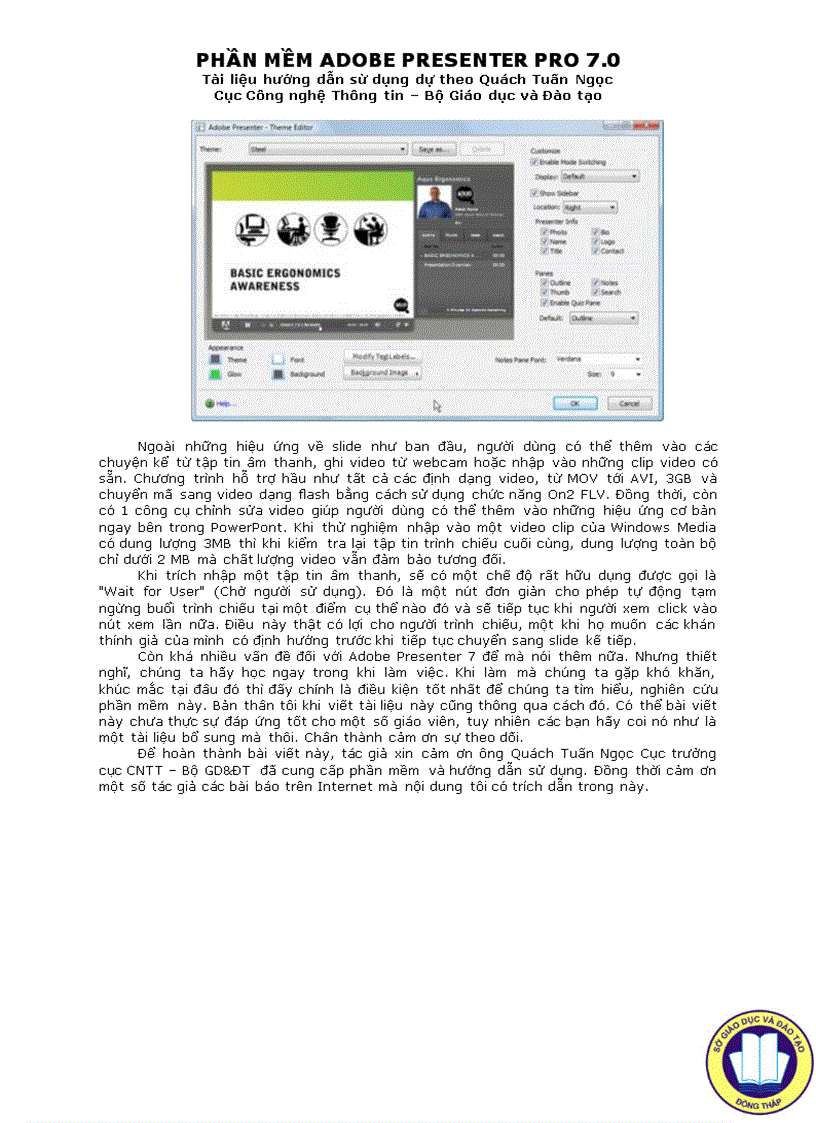 image for page Hướng Dẫ Sử Dụng Adobe Presenter 7