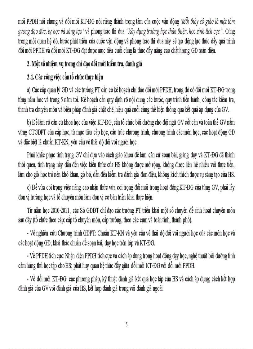 image for page Huong dan bien soan ma tran de kiem tra