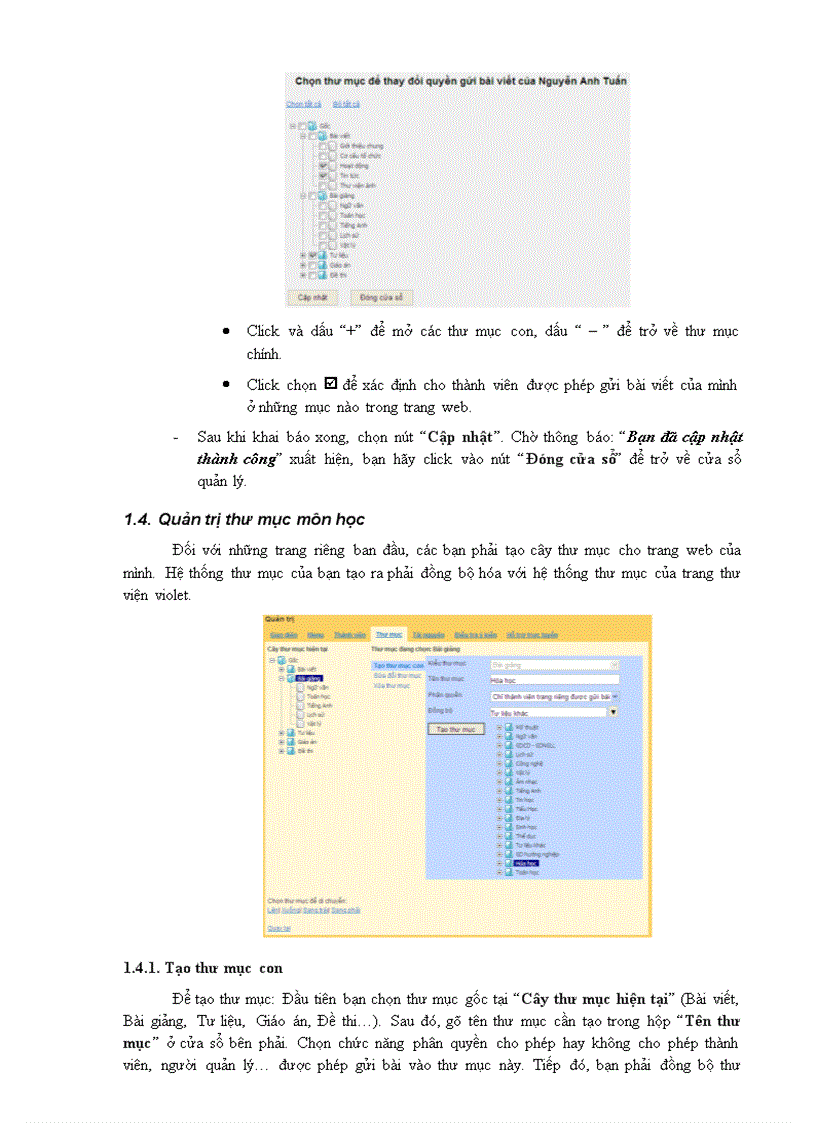 image for page Hướng dẫn các chức năng quản trị website