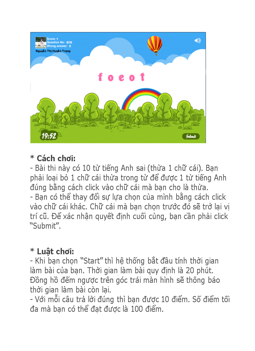 image for page Hướng dẫn các dạng bài thi Olympic Tiếng Anh