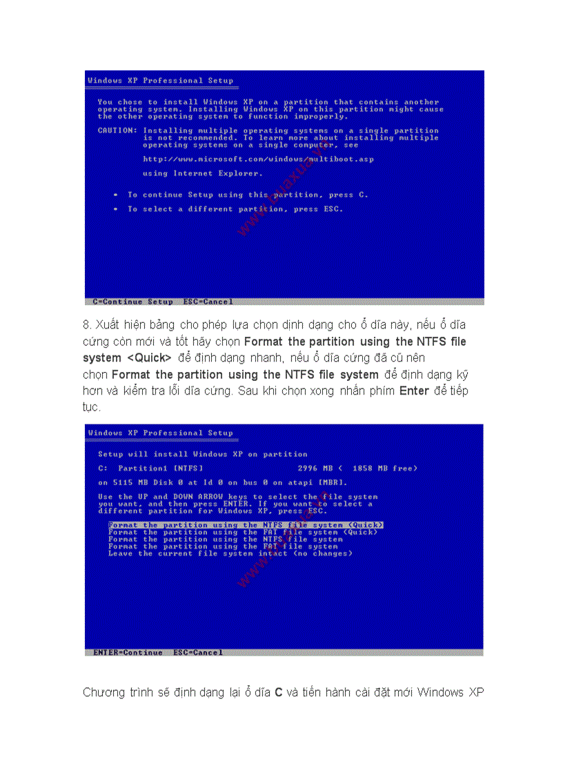 image for page Huong dan cach cai dat windows