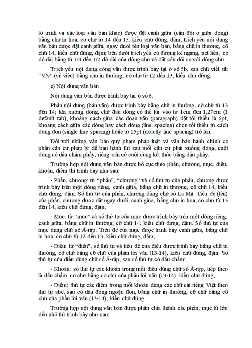 image for page Huong dan cach trinh bay van ban