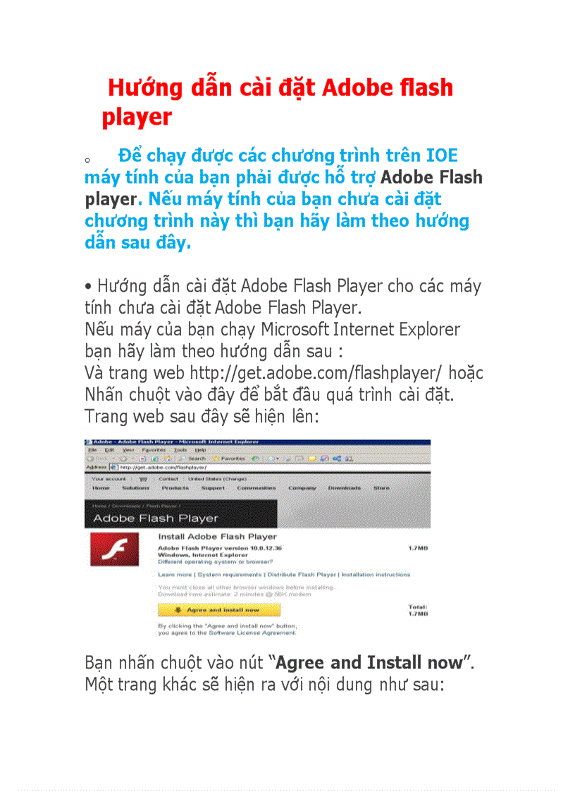 image for page Hướng dẫn cài đặt Adobe flash player