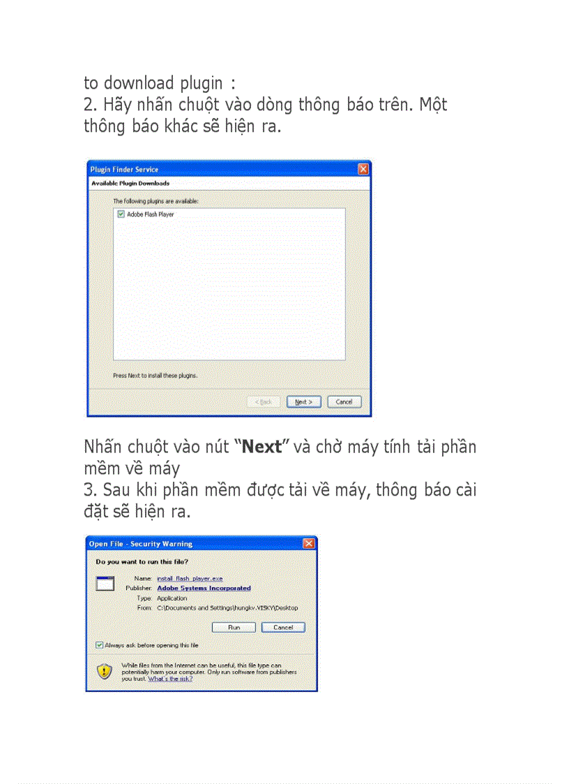 image for page Hướng dẫn cài đặt Adobe flash player