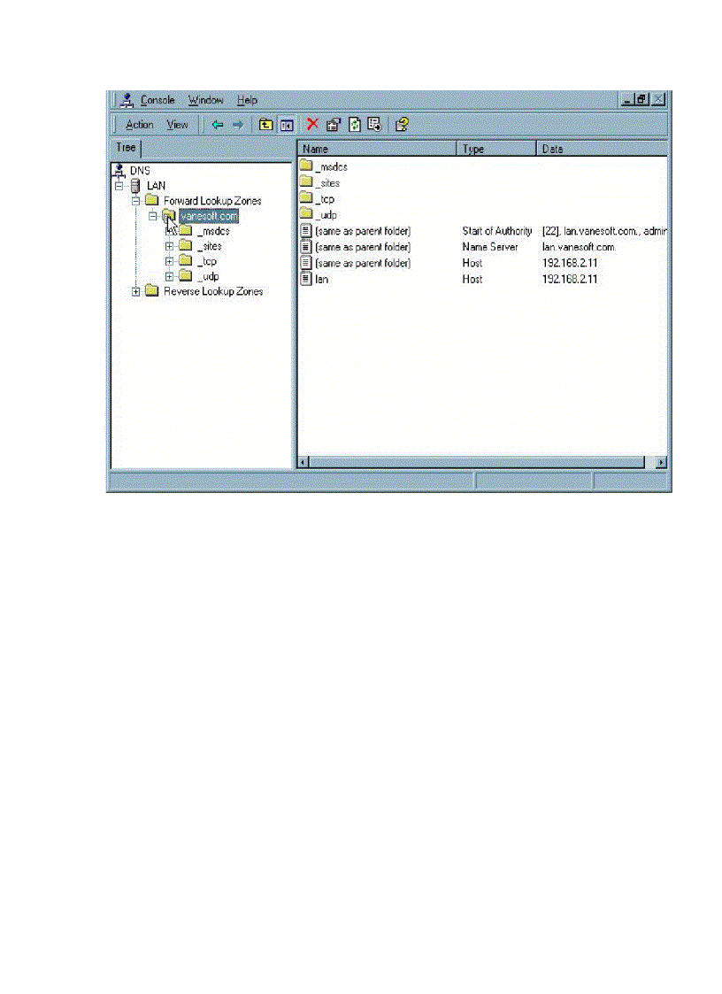 image for page Hướng dẫn cài đặt domaincontroller va cau hinh DNS Window2000Server