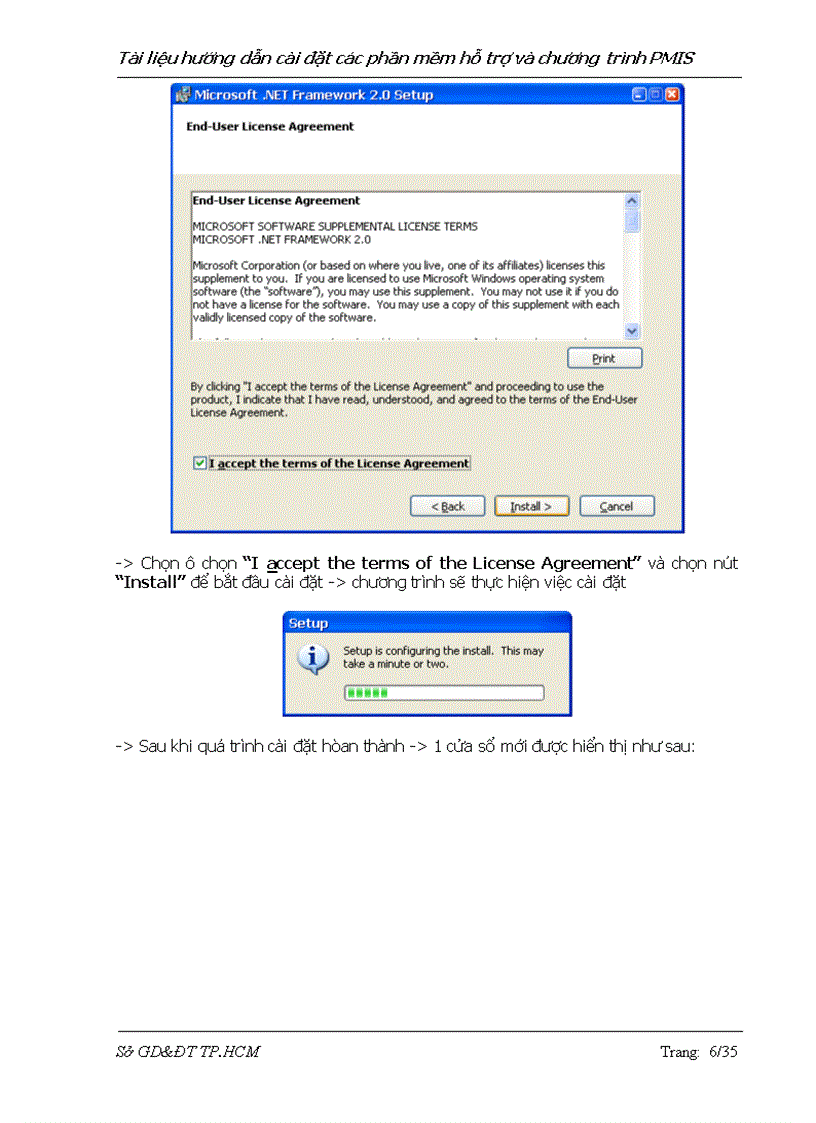 image for page Hướng dẫn cài đặt PMIS phần mềm quản lí cán bộ giáo viên