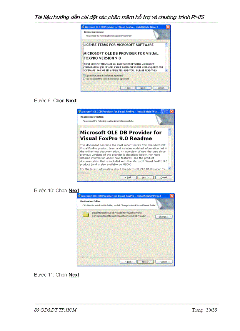 image for page Hướng dẫn cài đặt PMIS phần mềm quản lí cán bộ giáo viên