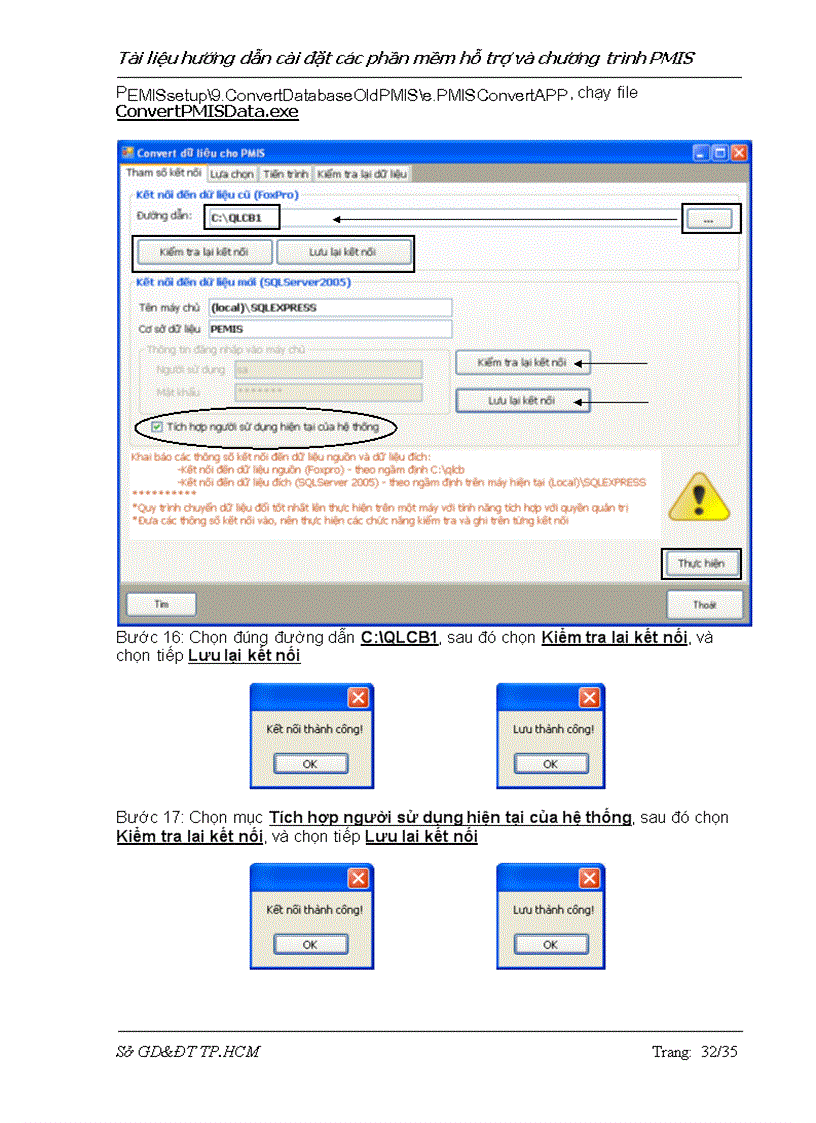 image for page Hướng dẫn cài đặt PMIS phần mềm quản lí cán bộ giáo viên